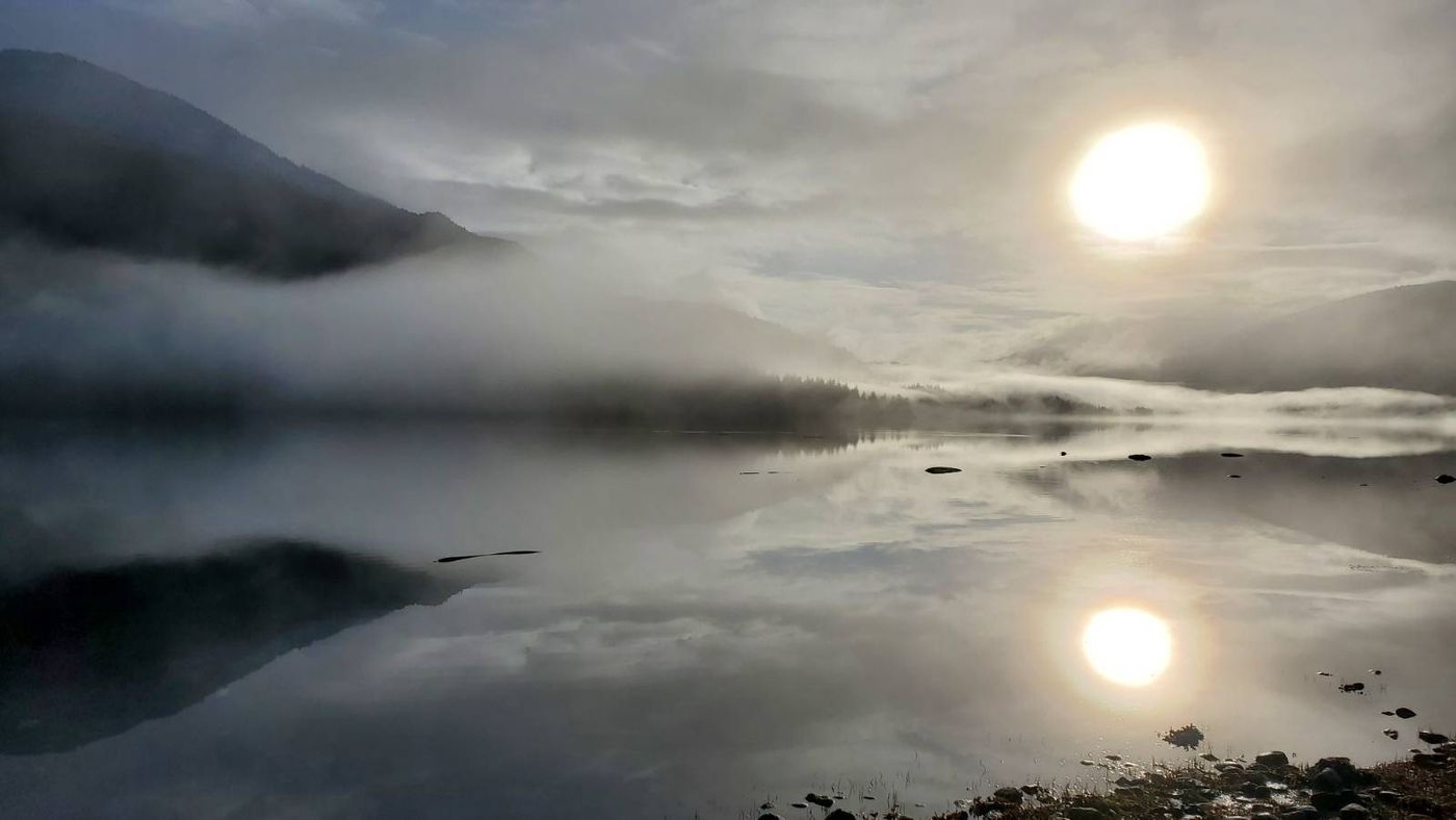 Fogust on the Skeena River